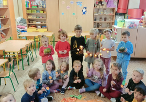Tygryski świętują dzień dyni.