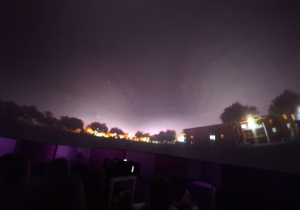 Miasteczko z perspektywy nieba.