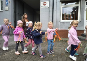 Korowód ulicami miasta na dzień przedszkolaka.