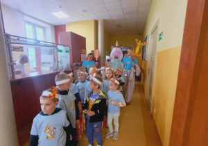 Korowód ulicami miasta na dzień przedszkolaka.