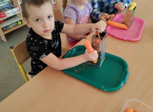 Kulinarne zajęcia - babeczki marchewkowe