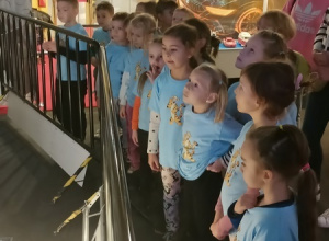 Wystawa klocków lego.