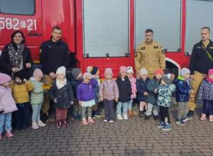 Spotkanie ze strażakami.