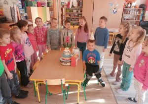 Przyjęcie urodzinowe Wiktorka.