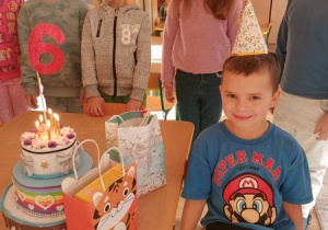 Przyjęcie urodzinowe Wiktorka.