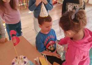 Przyjęcie urodzinowe Wiktorka.