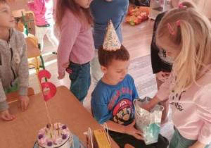 Przyjęcie urodzinowe Wiktorka.