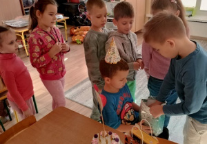 Przyjęcie urodzinowe Wiktorka.