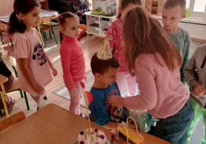 Przyjęcie urodzinowe Wiktorka.