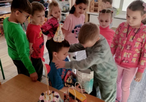 Przyjęcie urodzinowe Wiktorka.