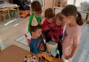 Przyjęcie urodzinowe Wiktorka.