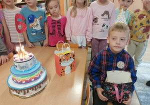 Przyjęcie urodzinowe Maksa.