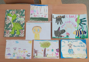 Konkursowe prace plastyczne.