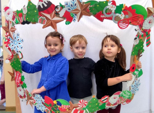 W świątecznym nastroju.