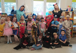 Kubusie we wspólnym ustawieniu grupowym.