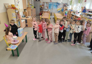 Przyjęcie urodzinowe Amelki.