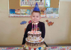 Przyjęcie urodzinowe Leonka.