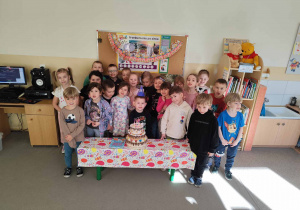 Przyjęcie urodzinowe Leonka.