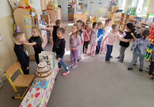 Przyjęcie urodzinowe Leonka.