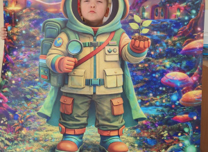 Pamiątka z mobilnego planetarium.