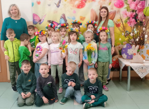 Dzień zielony w przedszkolu.