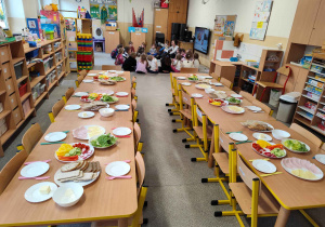 Produkty do wykonania kanapek.