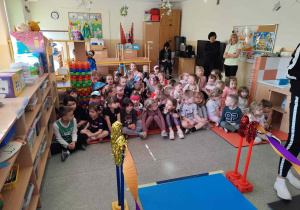 Impreza spotowego pokazu mody.