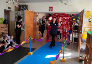 Impreza spotowego pokazu mody.