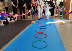 Impreza spotowego pokazu mody.