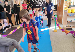 Impreza spotowego pokazu mody.