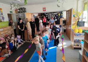 Impreza spotowego pokazu mody.