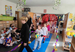 Impreza spotowego pokazu mody.