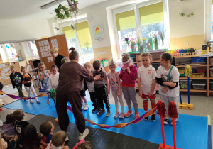 Impreza spotowego pokazu mody.