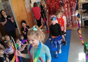 Impreza spotowego pokazu mody.