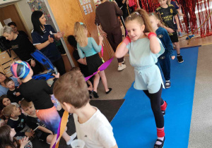 Impreza spotowego pokazu mody.