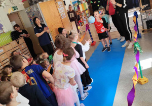 Impreza spotowego pokazu mody.