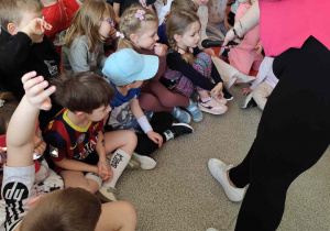 Impreza spotowego pokazu mody.