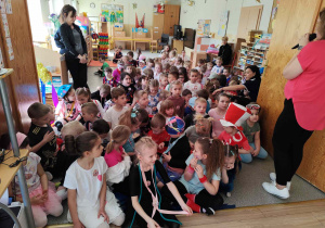 Impreza spotowego pokazu mody.