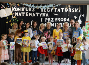 Konkurs recytatorski „Matematyka i przyroda w wierszu”.
