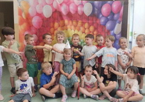 Świętowanie z jubilatką.