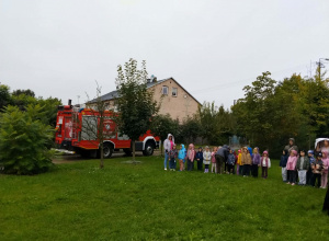 Próbna ewakuacja.