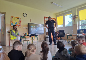 Prelekcja Pana i Pani Policjantów.
