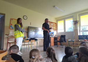 Prelekcja Pana i Pani Policjantów.