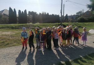 Grupa Kubusie świętuje dzień przedszkolaka.
